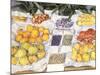 Fruit Displayed on a Stand, 1881-Gustave Caillebotte-Mounted Giclee Print