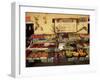 Fruit Displayed Outside Shop, Calvi, Corsica, France-Yadid Levy-Framed Photographic Print