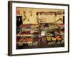 Fruit Displayed Outside Shop, Calvi, Corsica, France-Yadid Levy-Framed Photographic Print