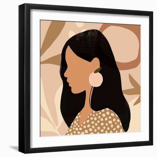 Fruit Earring II-Victoria Barnes-Framed Art Print