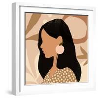 Fruit Earring II-Victoria Barnes-Framed Art Print