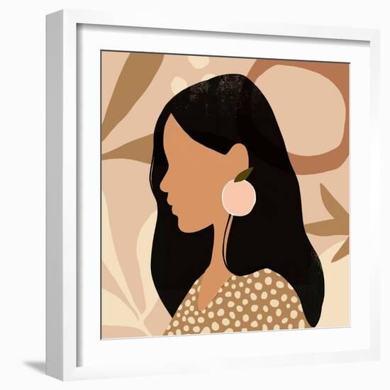 Fruit Earring II-Victoria Barnes-Framed Art Print