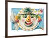 Fruit Face Plate-Renate Holzner-Framed Premium Giclee Print