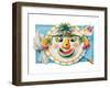 Fruit Face Plate-Renate Holzner-Framed Art Print