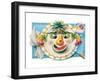 Fruit Face Plate-Renate Holzner-Framed Art Print