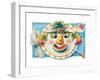 Fruit Face Plate-Renate Holzner-Framed Art Print