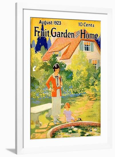 Fruit Garden and Home, 1923, USA-null-Framed Giclee Print