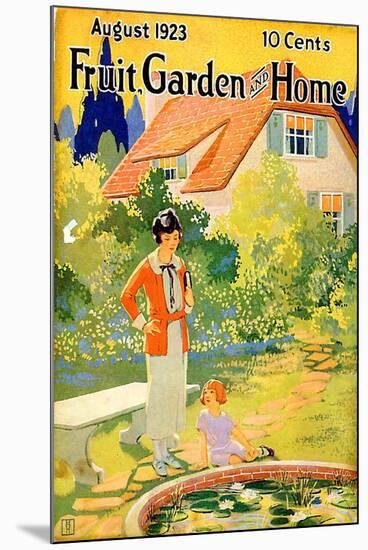 Fruit Garden and Home, 1923, USA-null-Mounted Giclee Print