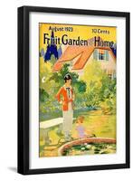 Fruit Garden and Home, 1923, USA-null-Framed Premium Giclee Print
