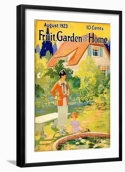 Fruit Garden and Home, 1923, USA-null-Framed Giclee Print