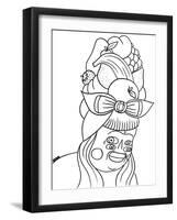 Fruit hat-KASHINK-Framed Art Print