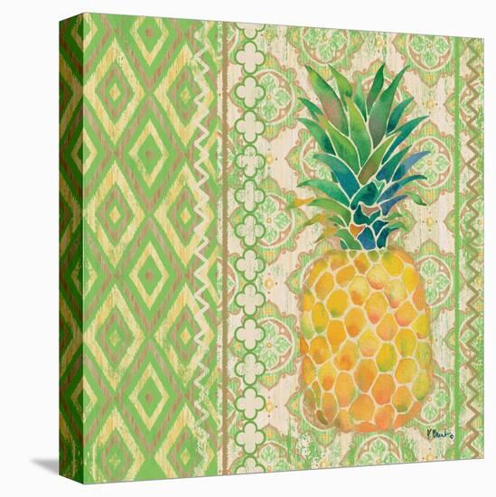 Fruit Ikat I-Paul Brent-Stretched Canvas