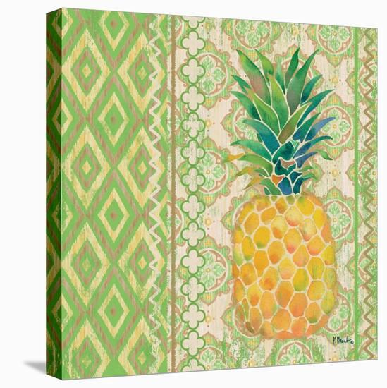 Fruit Ikat I-Paul Brent-Stretched Canvas