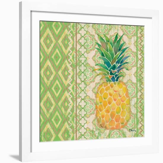 Fruit Ikat I-Paul Brent-Framed Art Print