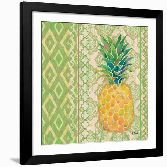 Fruit Ikat I-Paul Brent-Framed Art Print