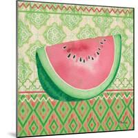 Fruit Ikat II-Paul Brent-Mounted Art Print