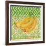 Fruit Ikat III-Paul Brent-Framed Art Print