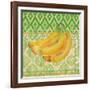 Fruit Ikat III-Paul Brent-Framed Art Print