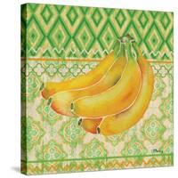 Fruit Ikat III-Paul Brent-Stretched Canvas