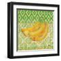 Fruit Ikat III-Paul Brent-Framed Art Print