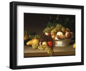 Fruit in a Chinese Basket, 1822-James Peale-Framed Giclee Print