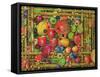 Fruit in Bamboo Box, 1999-E.B. Watts-Framed Stretched Canvas