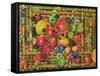 Fruit in Bamboo Box, 1999-E.B. Watts-Framed Stretched Canvas