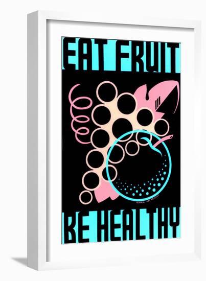 Fruit in Healthy Diet, FAP Poster, 1938-Science Source-Framed Giclee Print
