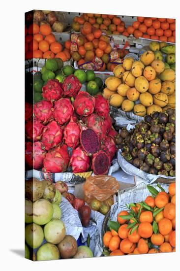 Fruit in Sihanoukville Market, Sihanouk Province, Cambodia, Indochina, Southeast Asia, Asia-Richard Cummins-Stretched Canvas