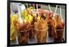 Fruit Is a Handy Dish for Sale in the Old City, Cartagena, Colombia-Jerry Ginsberg-Framed Photographic Print