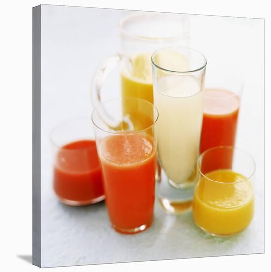 Fruit Juices-David Munns-Stretched Canvas