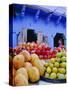 Fruit Market, Jodphur, Rajastan, India-Bruno Morandi-Stretched Canvas