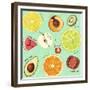 Fruit Medley-The Font Diva-Framed Giclee Print