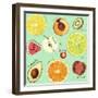 Fruit Medley-The Font Diva-Framed Giclee Print