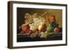 Fruit on a Marble Ledge-Robert Blum-Framed Giclee Print