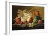 Fruit on a Marble Ledge-Robert Blum-Framed Giclee Print