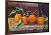 Fruit on a Shelf, 2014-Cristiana Angelini-Framed Giclee Print