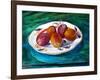 Fruit on a Staffordshire Dish, 2013-Cristiana Angelini-Framed Premium Giclee Print