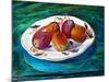 Fruit on a Staffordshire Dish, 2013-Cristiana Angelini-Mounted Premium Giclee Print