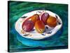 Fruit on a Staffordshire Dish, 2013-Cristiana Angelini-Stretched Canvas