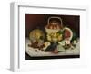 Fruit on Marble, 1865-American School-Framed Giclee Print