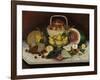 Fruit on Marble, 1865-American School-Framed Giclee Print