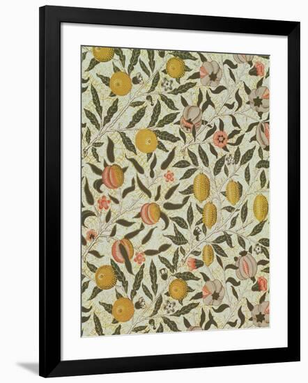 Fruit or Pomegranate Wallpaper Design-William Morris-Framed Giclee Print