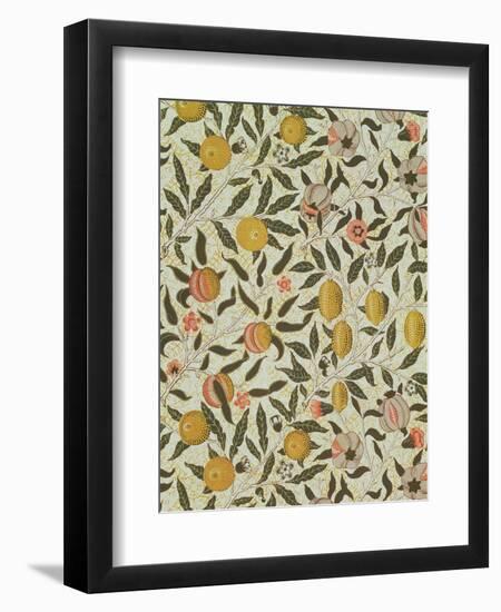 Fruit or Pomegranate Wallpaper Design-William Morris-Framed Giclee Print