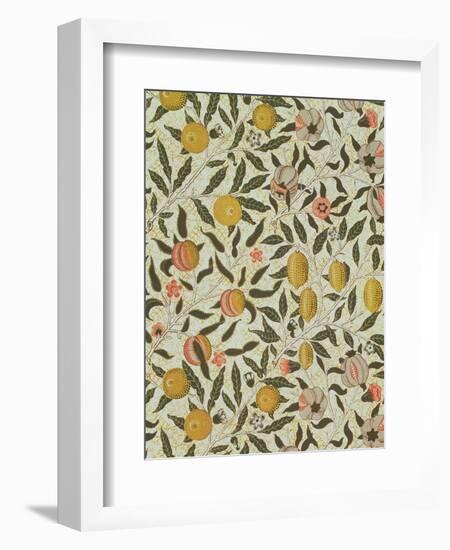 Fruit or Pomegranate Wallpaper Design-William Morris-Framed Giclee Print