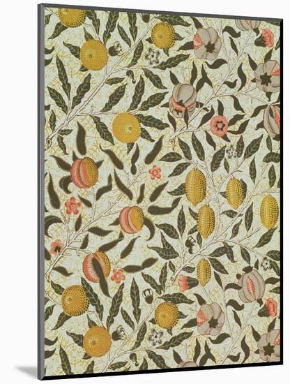 Fruit or Pomegranate Wallpaper Design-William Morris-Mounted Giclee Print