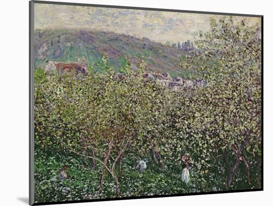 Fruit Pickers, 1879-Claude Monet-Mounted Giclee Print