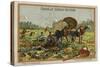 Fruit Pickers' Wagon-null-Stretched Canvas