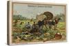 Fruit Pickers' Wagon-null-Stretched Canvas