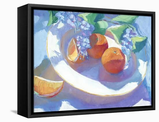 Fruit Platter I-Carolyn Biggio-Framed Stretched Canvas